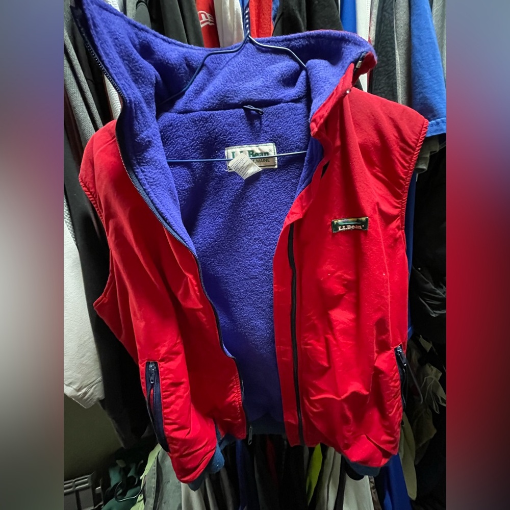 Vintage LL Bean vest